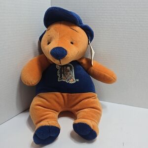Detroit Tigers MLB genuine merchandise stuffed bear plush toy. 